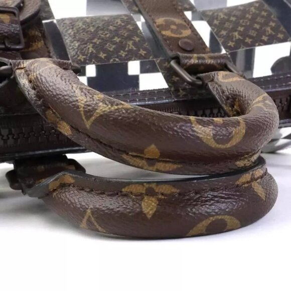 Auth LOUIS VUITTON Chess Bandouliere 25 Handbag Shoulder Bag - Picture 5 of 16